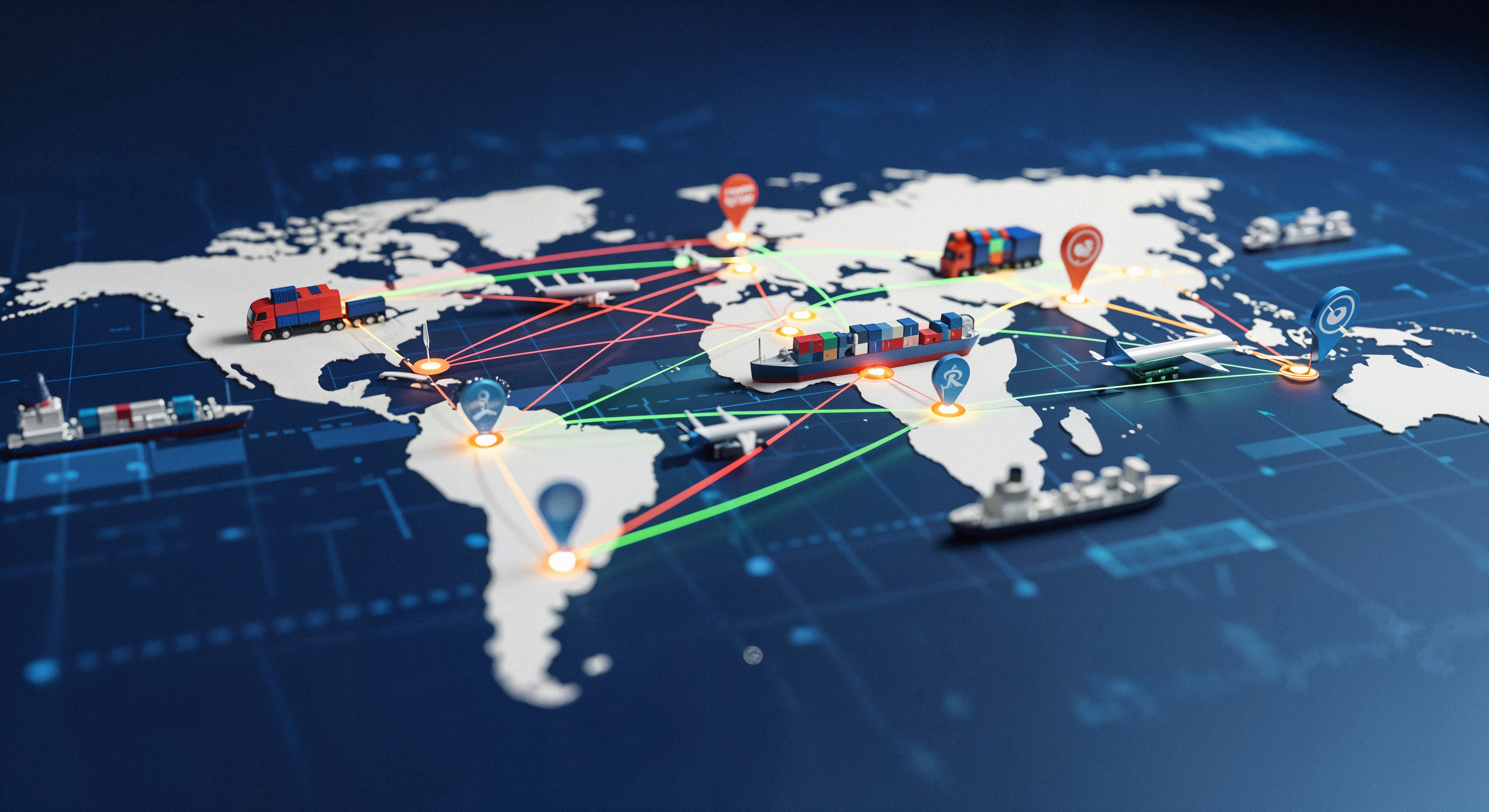 全球物流运输网络